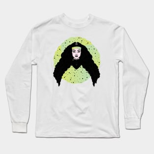 Bohemian, Beautiful Woman Portrait Long Sleeve T-Shirt